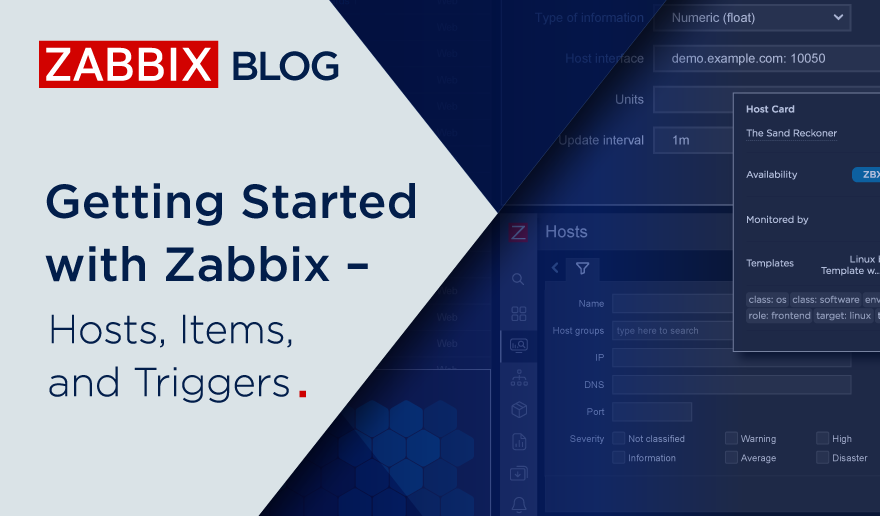 Getting Started with Zabbix – Hosts, Items, and Triggers